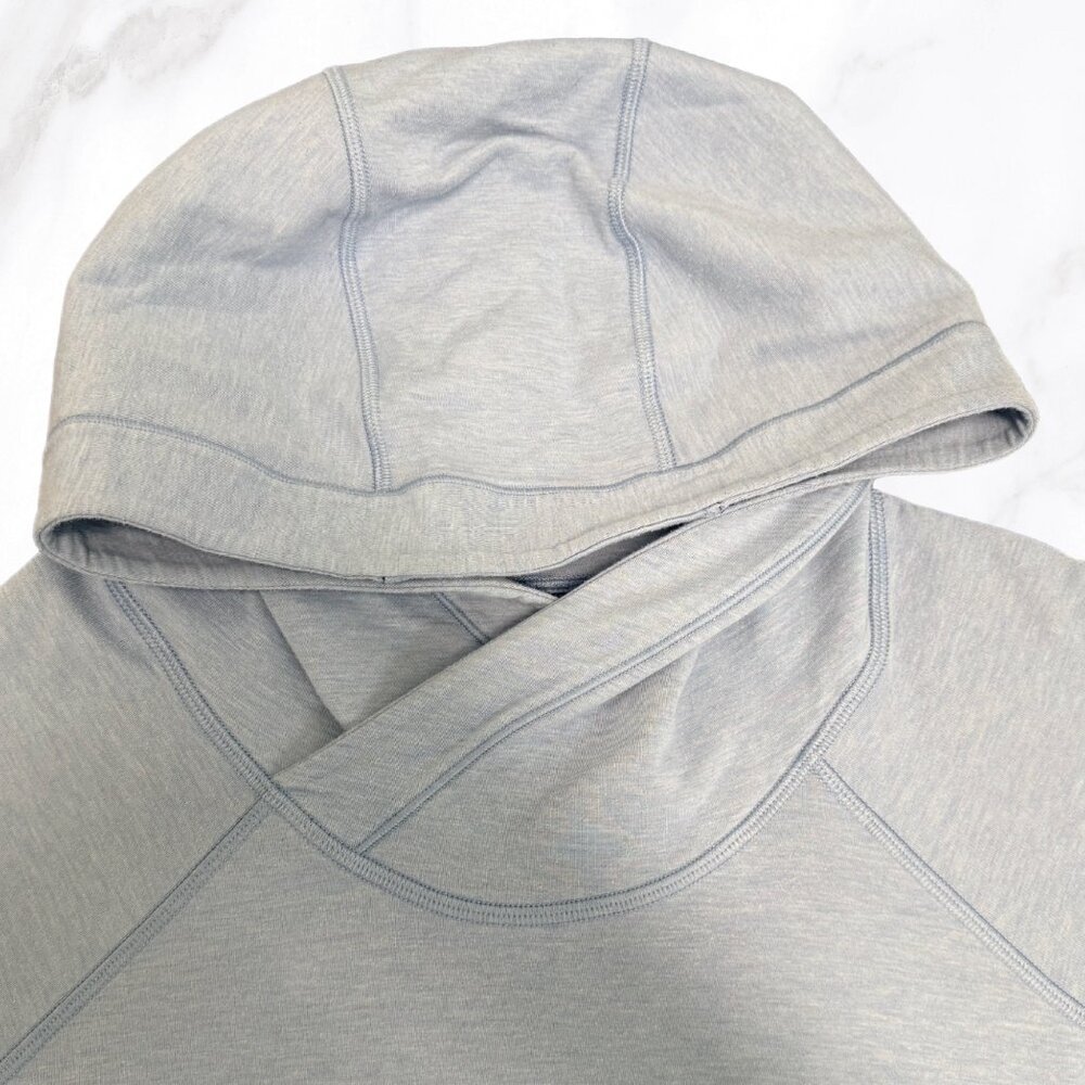 Lululemon Women's‎ Lavender Jersey Wrap Front Hoodie , Size 10 - Picture 5 of 8